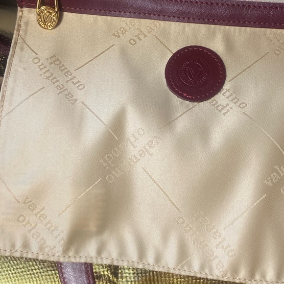 Valentino Orlandi Authentic Calf Leather Big Sized Bag (Burgundy) ( Brand New) - Picture 9 of 16